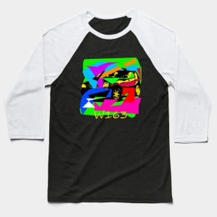 W163 abstract avantgard design Baseball T-Shirt